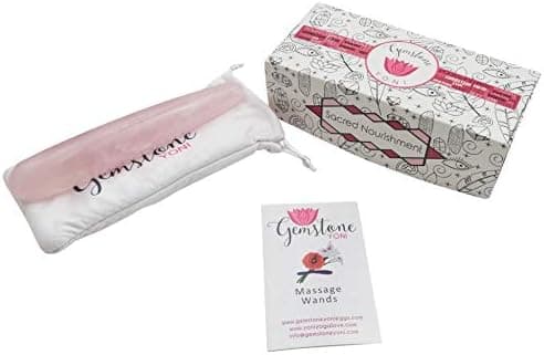 Baguette Yoni Droite en Quartz Rose Certifié