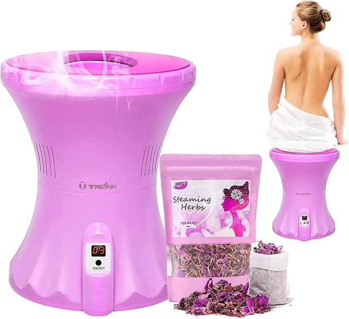 TRILINK Electric V-Steam Chair Kit with Herbs – Premium Plug & Play