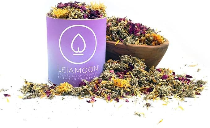 Leiamoon Signature Yoni Steam Herbs – Premium Blend (1.5oz / 11 Sessions)