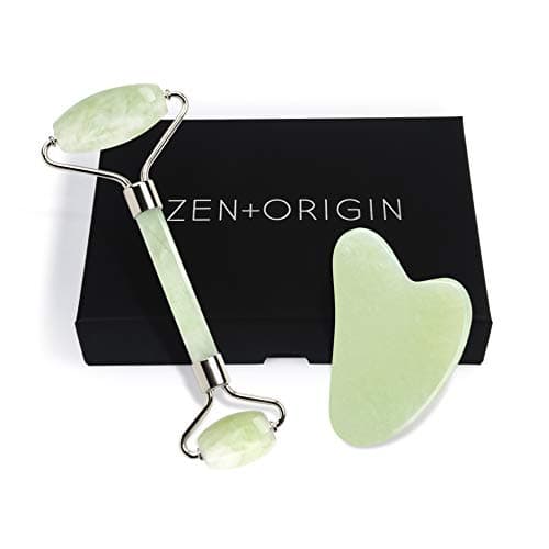 Coffret Premium Rouleau de Jade & Gua Sha ZEN + ORIGIN