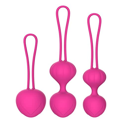 Geisha Médicales — Kit 3 Boules de Kegel Qualité Médicale pour la Rééducation du Périnée