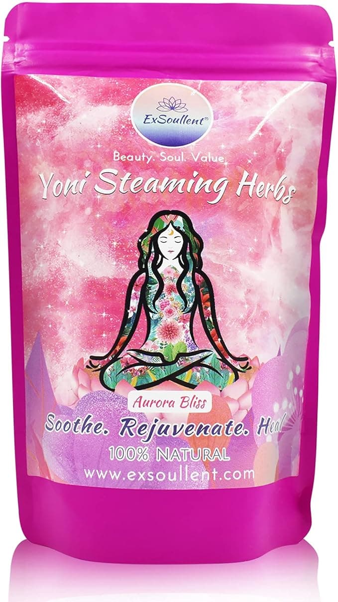 ExSoullent Aurora Bliss Yoni Steam Herbs β 10-Herb Blend
