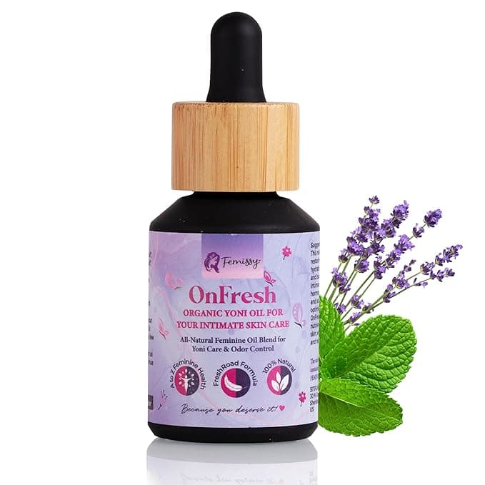 Gouttes d'Huile Yoni aux Herbes Naturelles — Hydratation Intime & Équilibre du pH