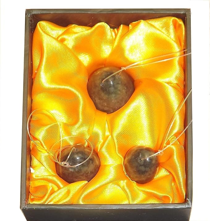 Set de 3 Œufs Kegel Essence of Jade – Jade Néphrite Classique Percés